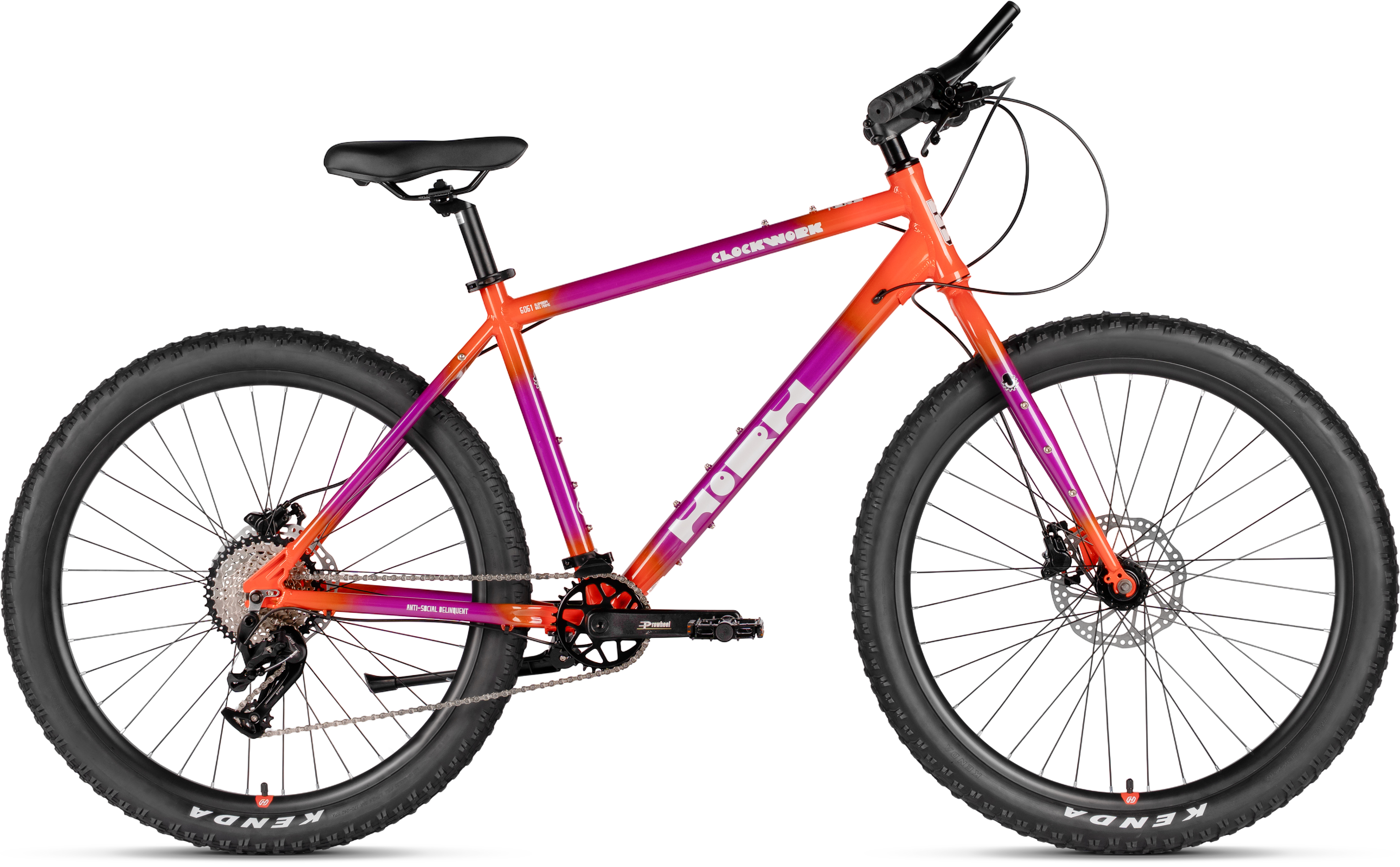 Велосипед HORH CLOCKWORK 27,5" (2026) Lilac-Orange