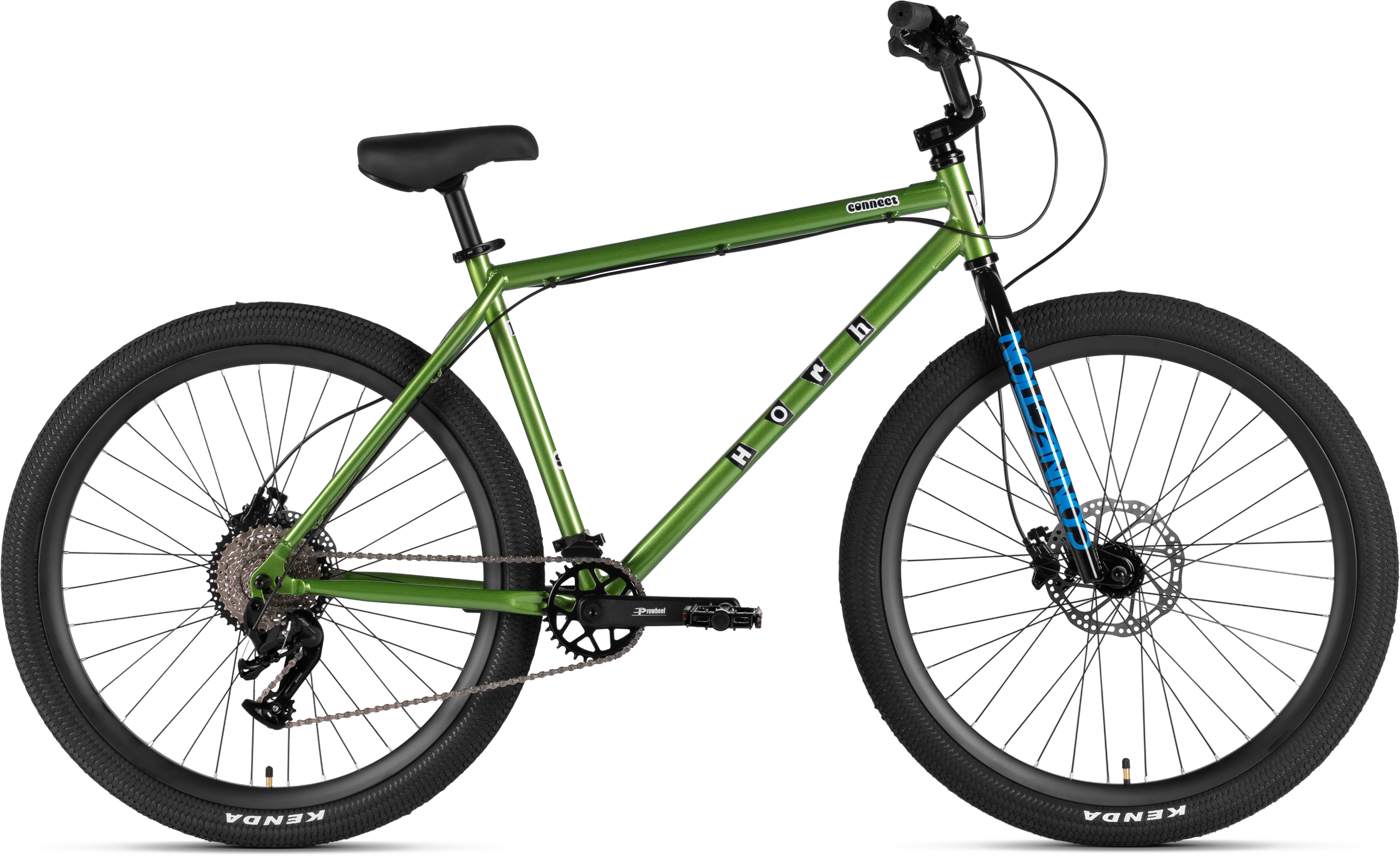 Велосипед для станта HORH CONNECT 9SP HD 27,5" (2026) Bright Green-Black