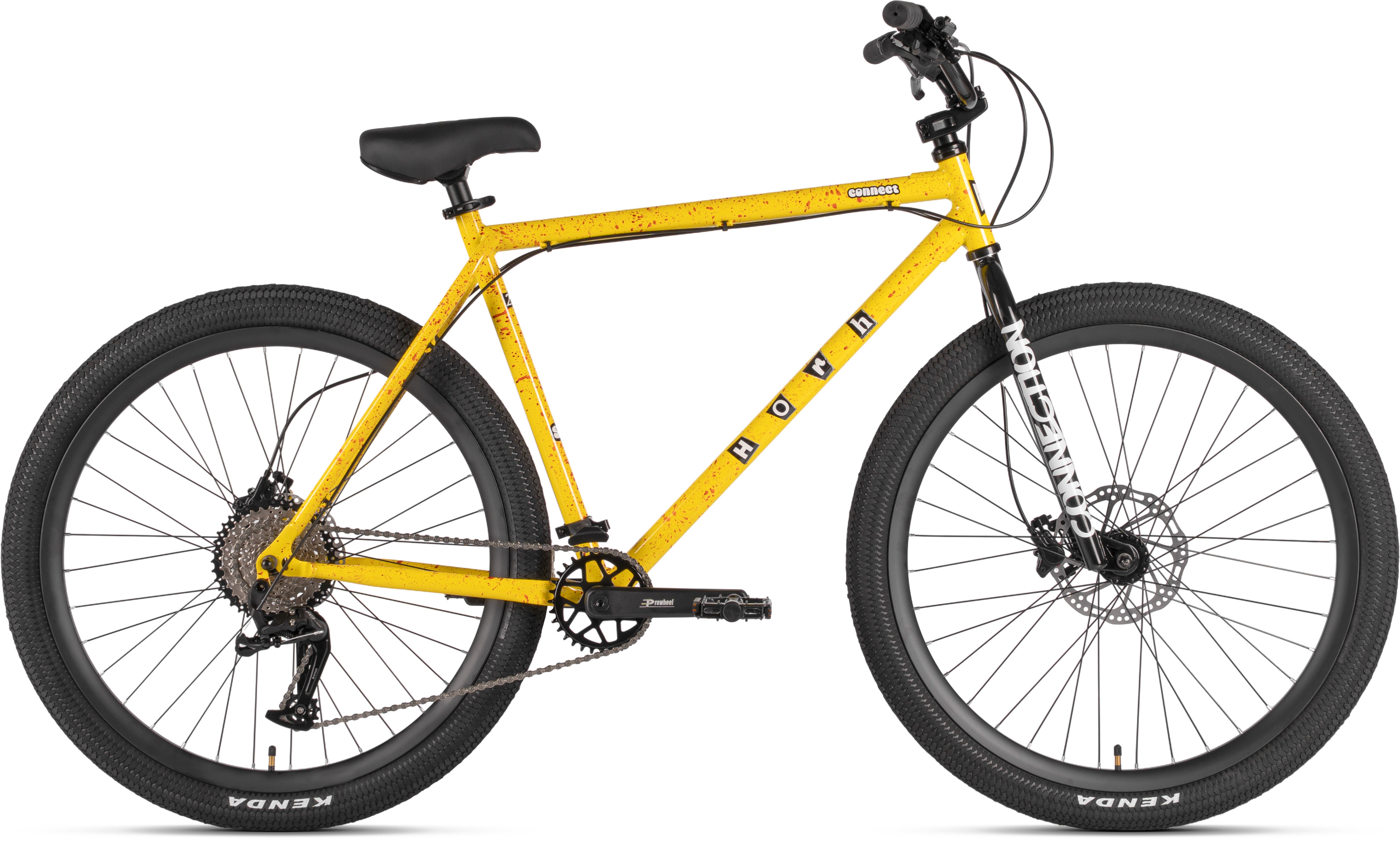 Велосипед для станта HORH CONNECT HD 27,5" (2026) Yellow-Rust-Black