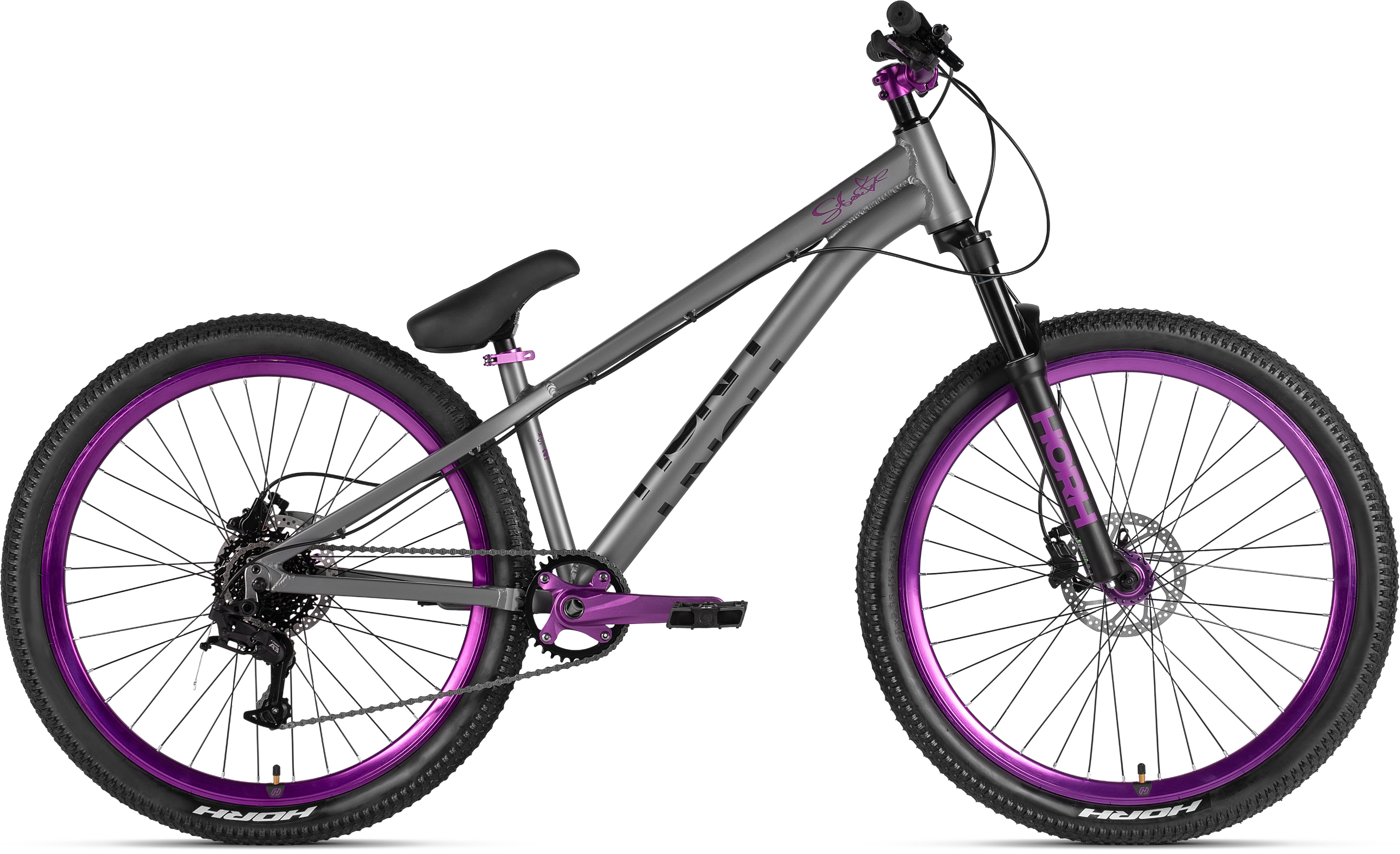 Велосипед HORH STAKE 6.1 (2026) Dark Grey-Purple