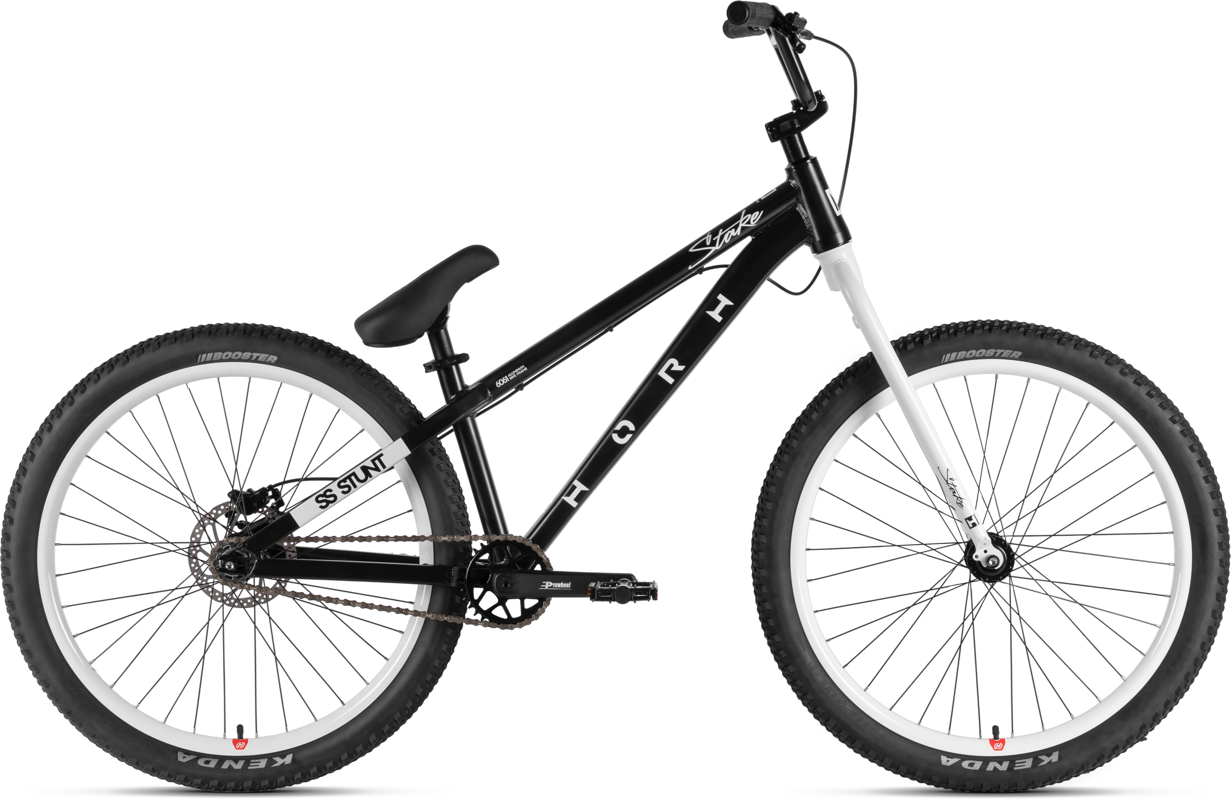 Велосипед для станта HORH STAKE SINGLE STANT 26" (2026) Black-White